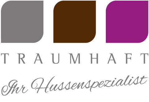 Traumhaft Verleihservice - Hussen & Tischwäsche, Brautstrauß · Deko · Hussen Frankfurt, Logo