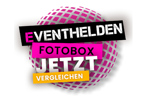 Fotobox mieten bei Eventhelden, Hochzeitsfotograf · Video Frankfurt, Logo