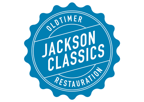 Jackson Classics Oldtimervermietung, Hochzeitsauto · Kutsche Niedernberg, Logo