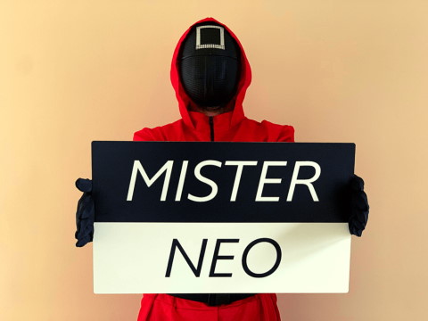 Mister Neo - Junggesellenabschiede der Extraklasse, JunggesellInnenabschied Frankfurt, Logo