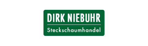 Niebuhr Floristikbedarf & Hochzeitsdeko, Brautstrauß · Deko · Hussen Frankfurt, Logo